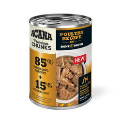 Acana Dog Can Poultry Chunks 12.8 oz