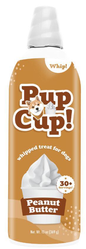 PupCup Whipped Treat for Dogs 13oz Canister
