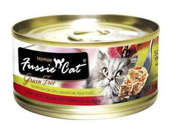 Fussie Cat Can Tuna and Oceanfish in Aspic GF