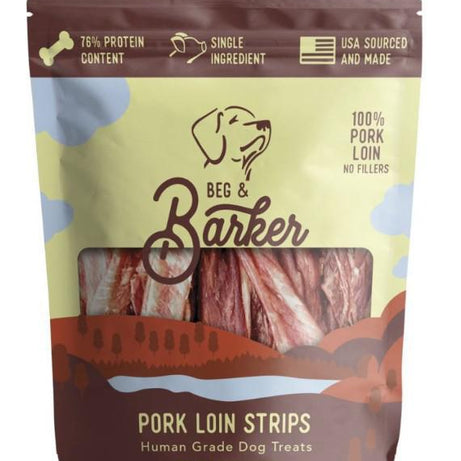 Beg & Barker Pork Loin Strip Dog Treats