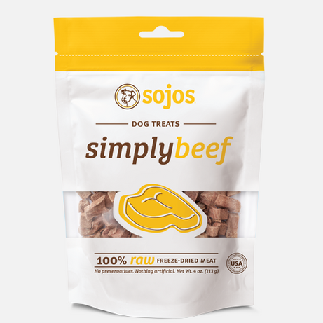 Sojos Simply Beef Dog Treats