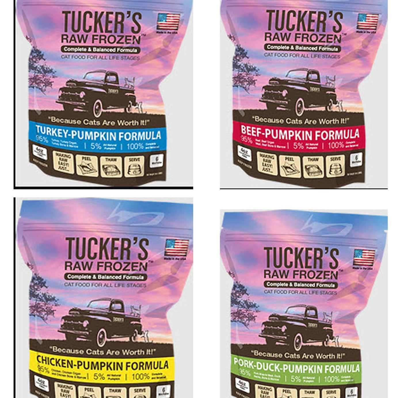 Tucker's Frozen Raw for Cats