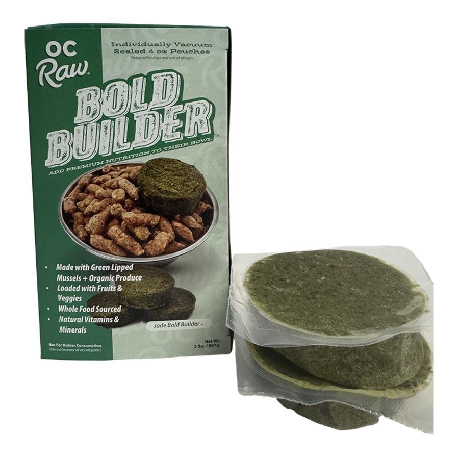 OC Raw Dog Topper Frozen Bold Builder Jade Green Lipped Mussels