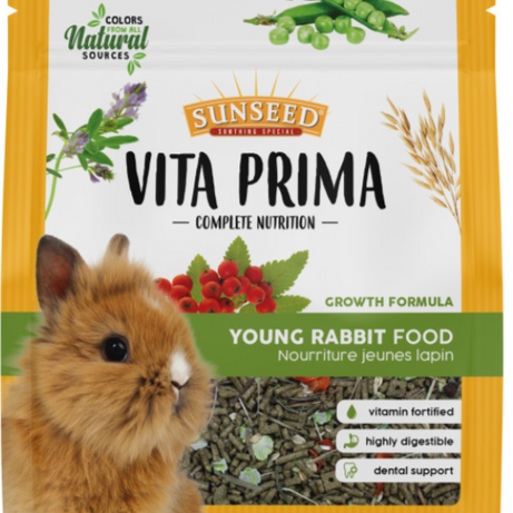 Sunseed Vita Prima Young Rabbit Food, 4 lb