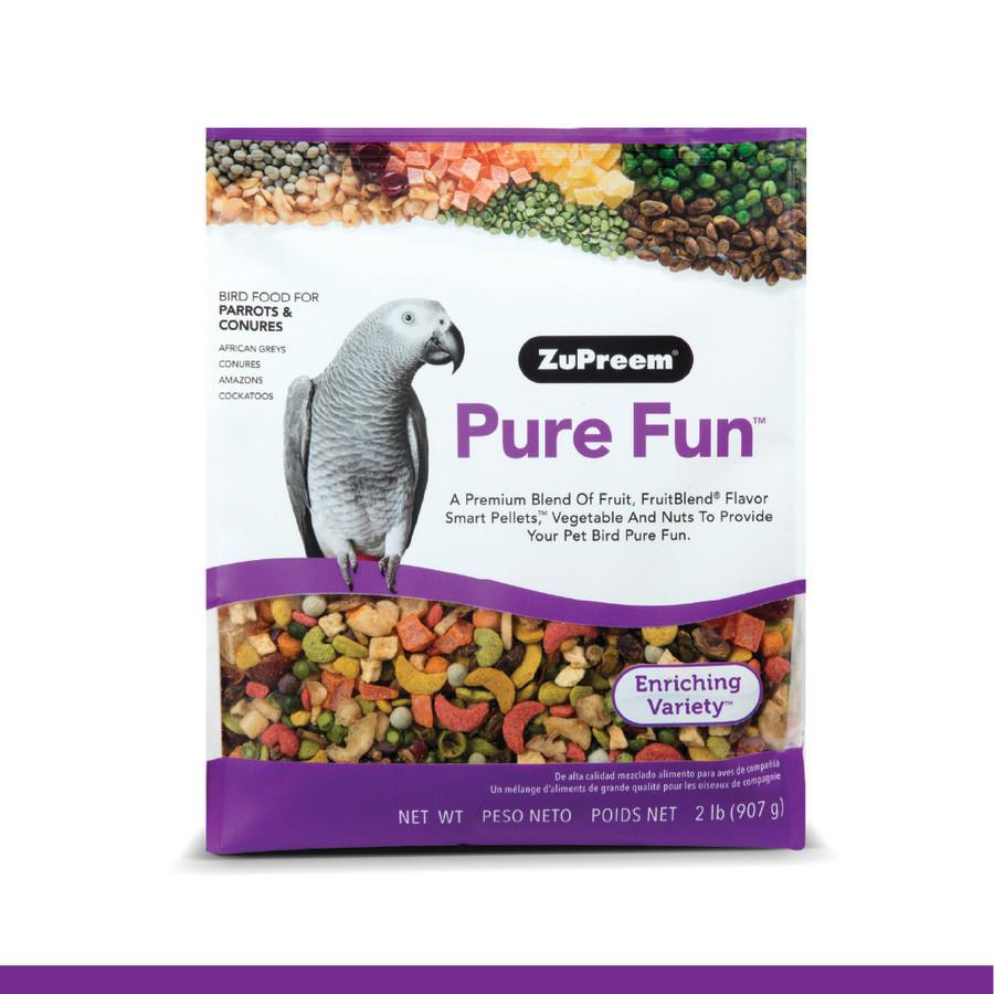 ZuPreem Pure Fun Bird Food Parrots & Conures