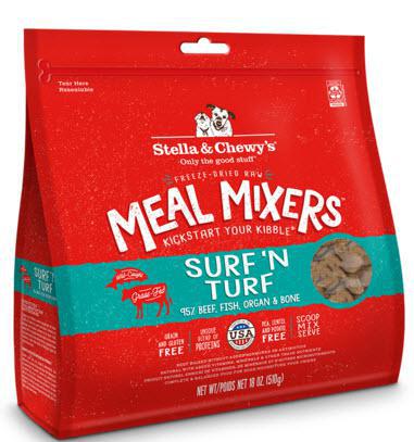 Stella & Chewy's Freeze Dried Surf & Turf Meal Mixers Dog Food