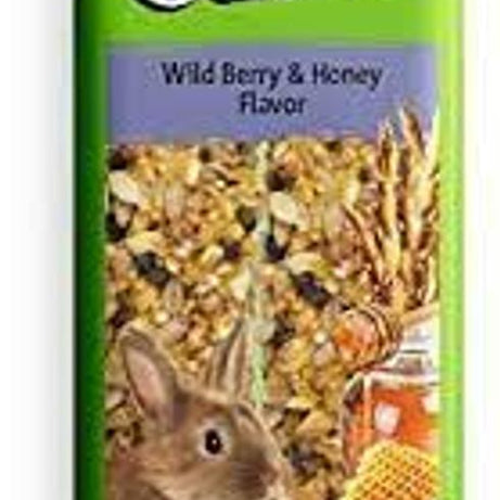 Vitakraft Crunch Sticks Wild Berry & Honey Flavor for Rabbits