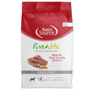 Nutri Source Pure Vita LTD ingredient Beef & Red Lentils Entrée