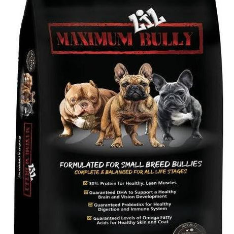 Maximum Bully Lil Bully Formulated Small Breed Dry Dog Food 4lb