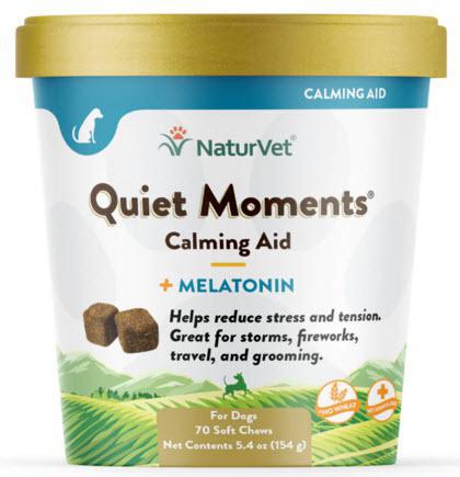 Naturvet Quiet Moments - Plus Melatonin Dogs