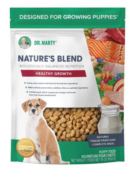 Dr. Marty Dog FD Nature's Blend Healthy Growth for Puppies