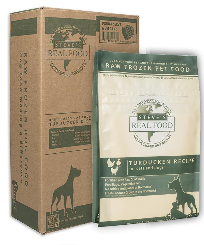 Steve's Frozen Dog & Cat Turducken