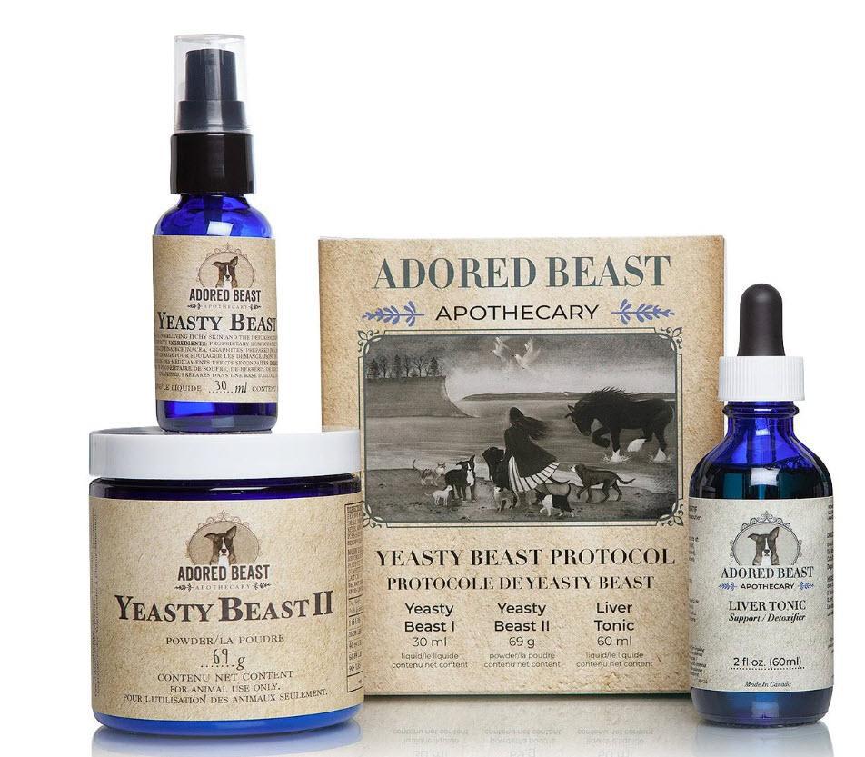Adored Beast Yeasty Beast Protocol - 3 product kit