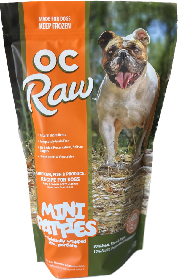 OC Raw Dog Chicken, Fish & Produce