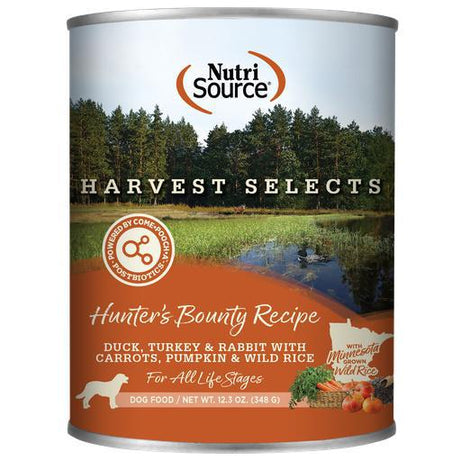 Nutrisource Dog Can Harv Select Hunter Bounty