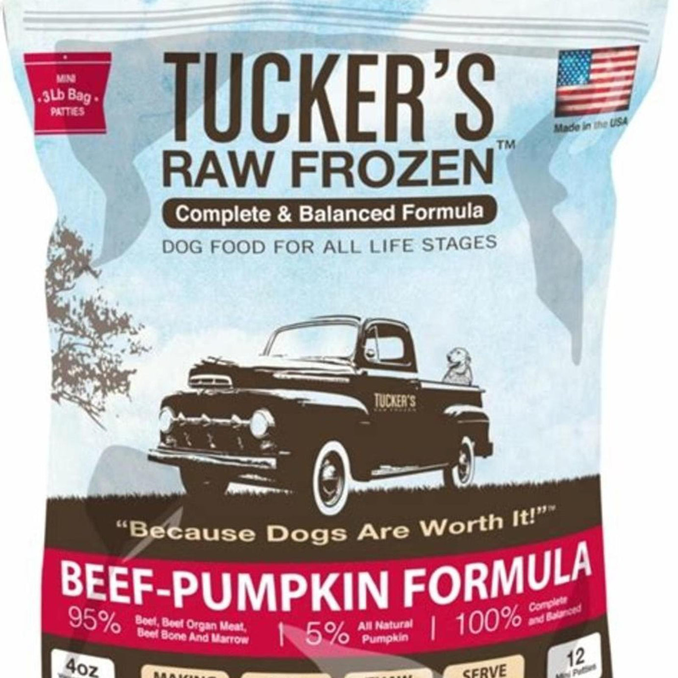 Tucker's Frozen Food Beef & Pumpkin