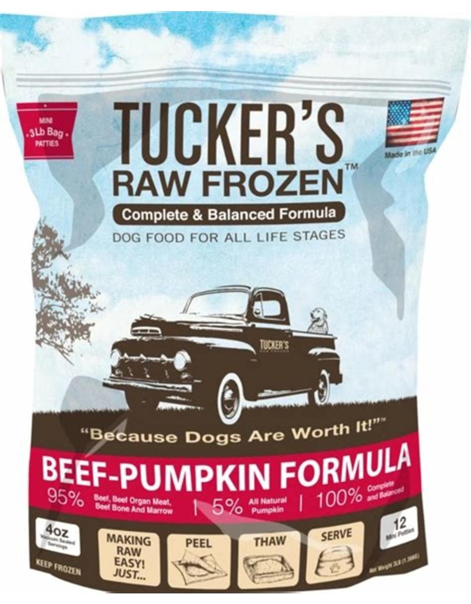 Tucker's Frozen Food Beef & Pumpkin
