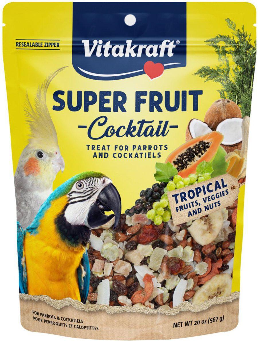 Vitakraft Super Fruit Cocktail Treat for Parrots & Cockatiels