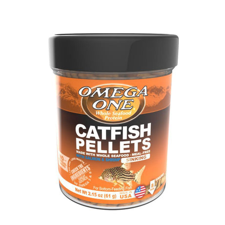Omega One Catfish Sinking Pellet w/Shrimp Fish Food