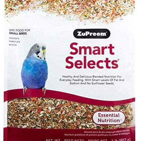 ZuPreem Smart Selects Bird Food Parakeets
