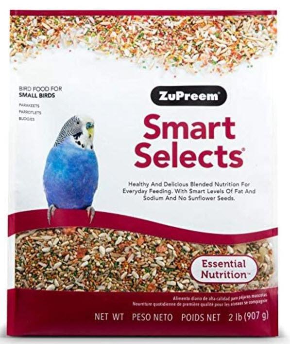 ZuPreem Smart Selects Bird Food Parakeets