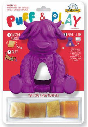 Yeti Hangry Yak Puff & Play Toy