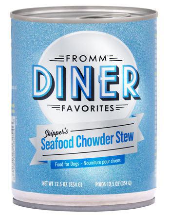 Fromm Dog Can Grains Diner Classics Seafood Chowder Stew