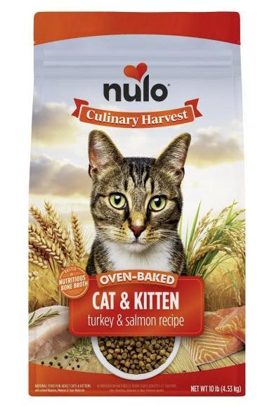 Nulo Culinary Harvest Baked Turkey & Salmon Recipe for Adult Cats & Kittens