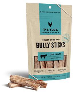 Vital Essentials Dog Treat FD Bully Sticks 5 Pc