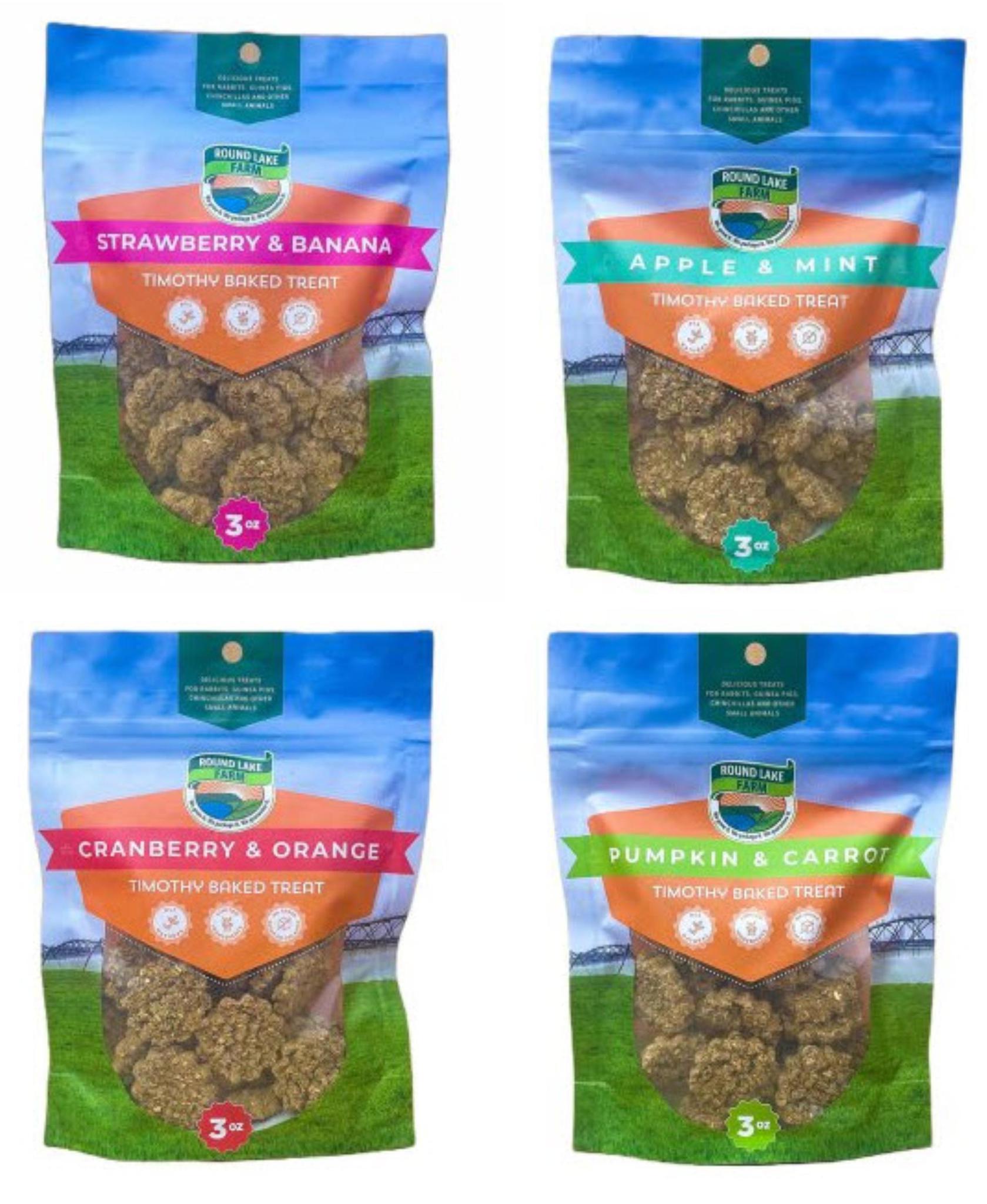 Round Lake Farm Timothy Hay Small Animal Treat - 3oz