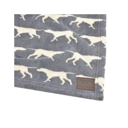 Tall Tails Blanket Fleece 30X40 Charcoal Icon