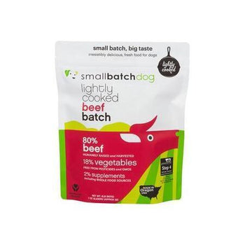 Small Batch Dog Frozen Lightly Cooked Beef