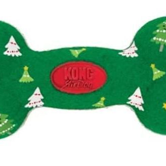 Kong Holiday Airdog Squeaker Bone Medium