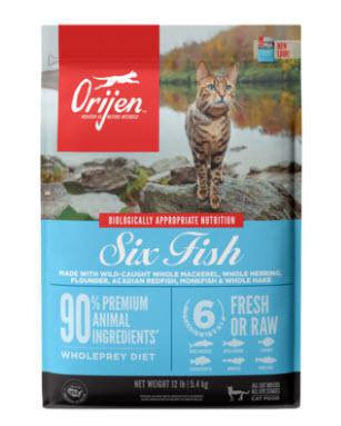 ORIJEN Six Fish Biologically Appropriate Cat Food