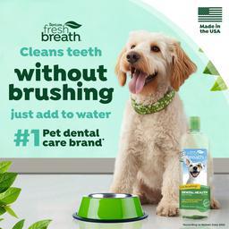 TropiClean Fresh Breath Dental Health Solution for Dogs