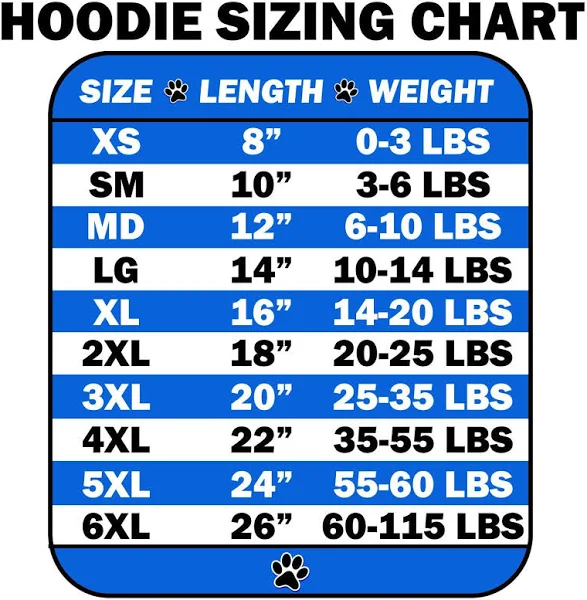 Pet Hoodie Sweatshirt (Assorted Colors)