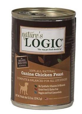 Nature's Logic Dog Can Chicken Feast 13.2 oz