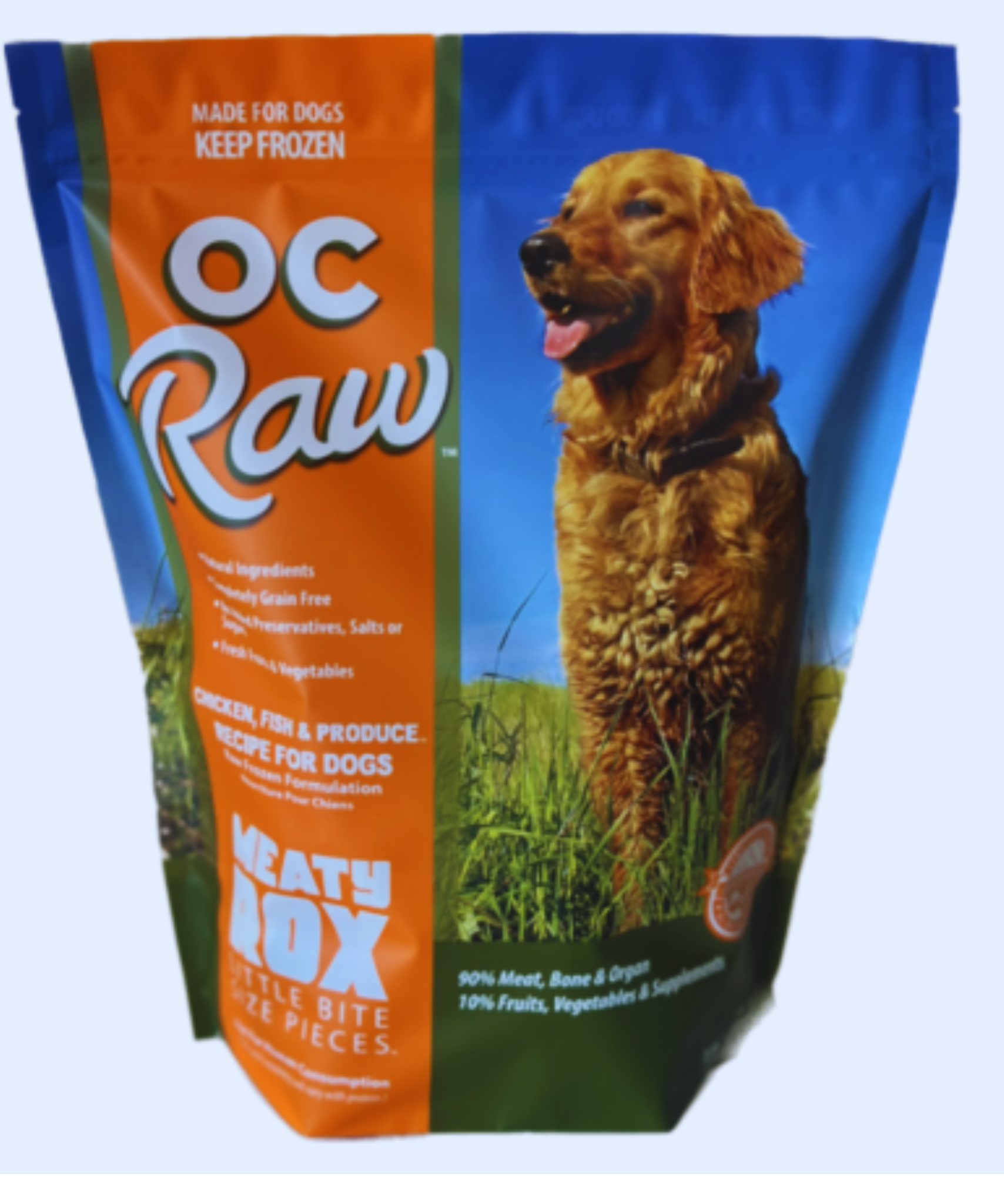 OC Raw Dog Chicken, Fish & Produce