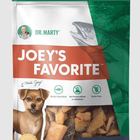 Dr. Marty Joey's Favorite Salmon Dog Treat 4oz