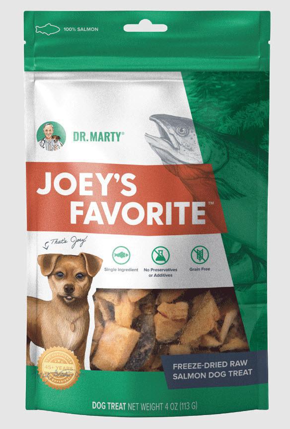 Dr. Marty Joey's Favorite Salmon Dog Treat 4oz