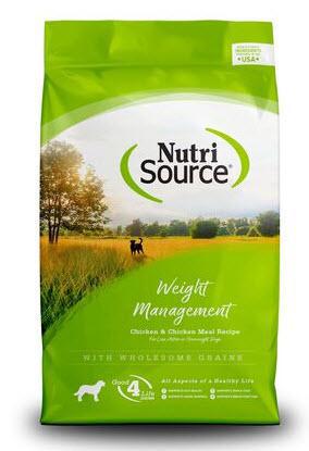 NutriSource Dog Adult Chicken & Rice Weight Mgmt