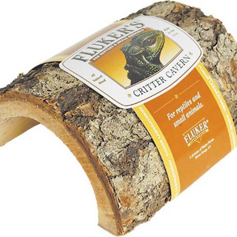 Fluker's Critter Cavern Half Log Hideaway