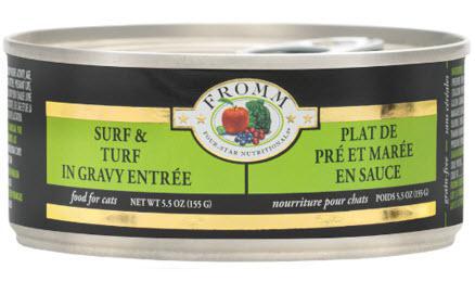 Fromm 4 Star Cat Can Surf Turf Gravy 3oz