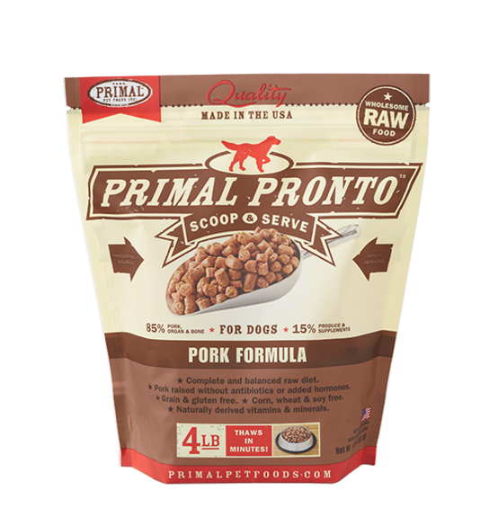 Primal Dog FRZ Pork