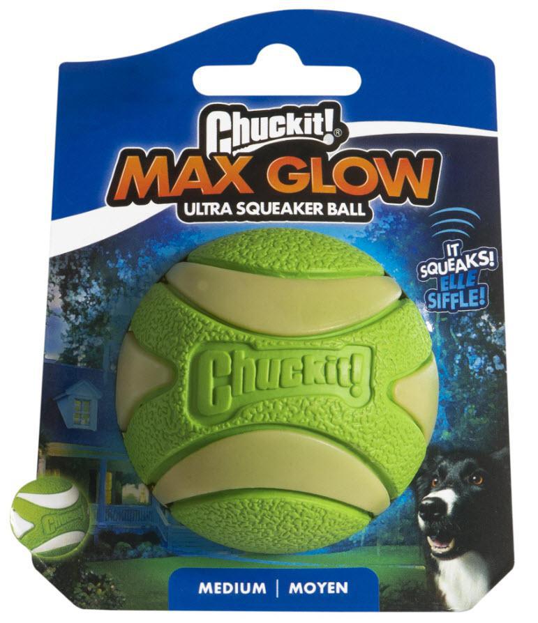 Petmate Chuckit! Max Glow Air Fetch Ball Medium