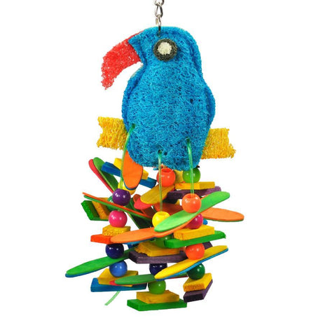 A & E Cages Happy Beaks Toucan Sam Bird Toy