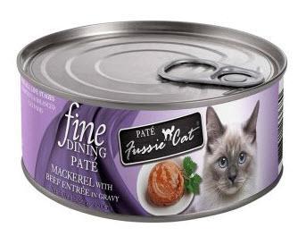 Fine Dining Pate Mackerel with Beef Entrée