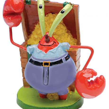 SpongeBob Mr. Krabs Aquarium Ornament