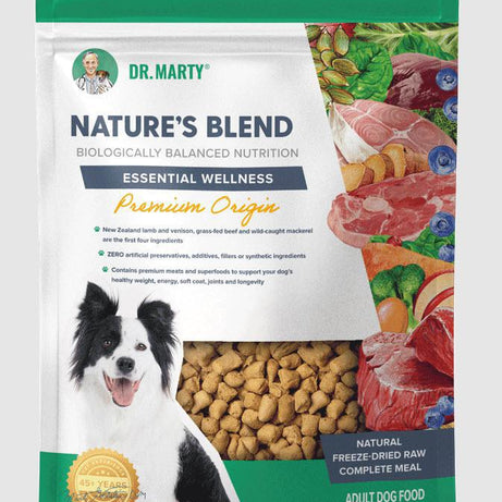 Dr. Marty's Nature's Blend Premium Freeze Dried Raw Lamb & Venison dog