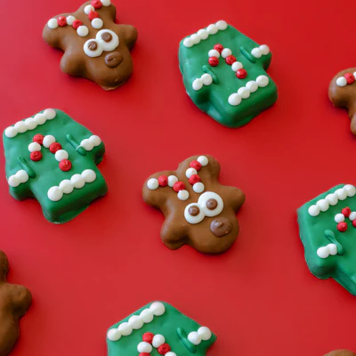 Bosco and Roxy Ugly Sweater and Reindeer Prepackaged